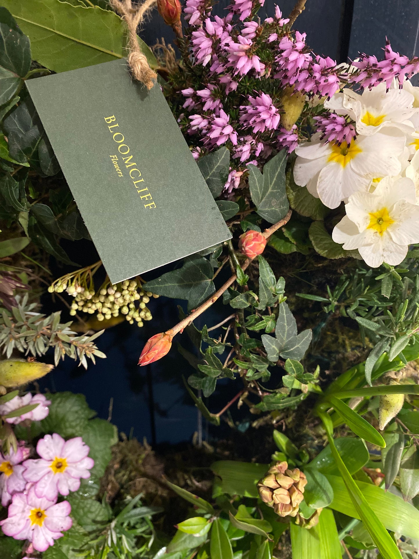 Living Spring Wreath workshop