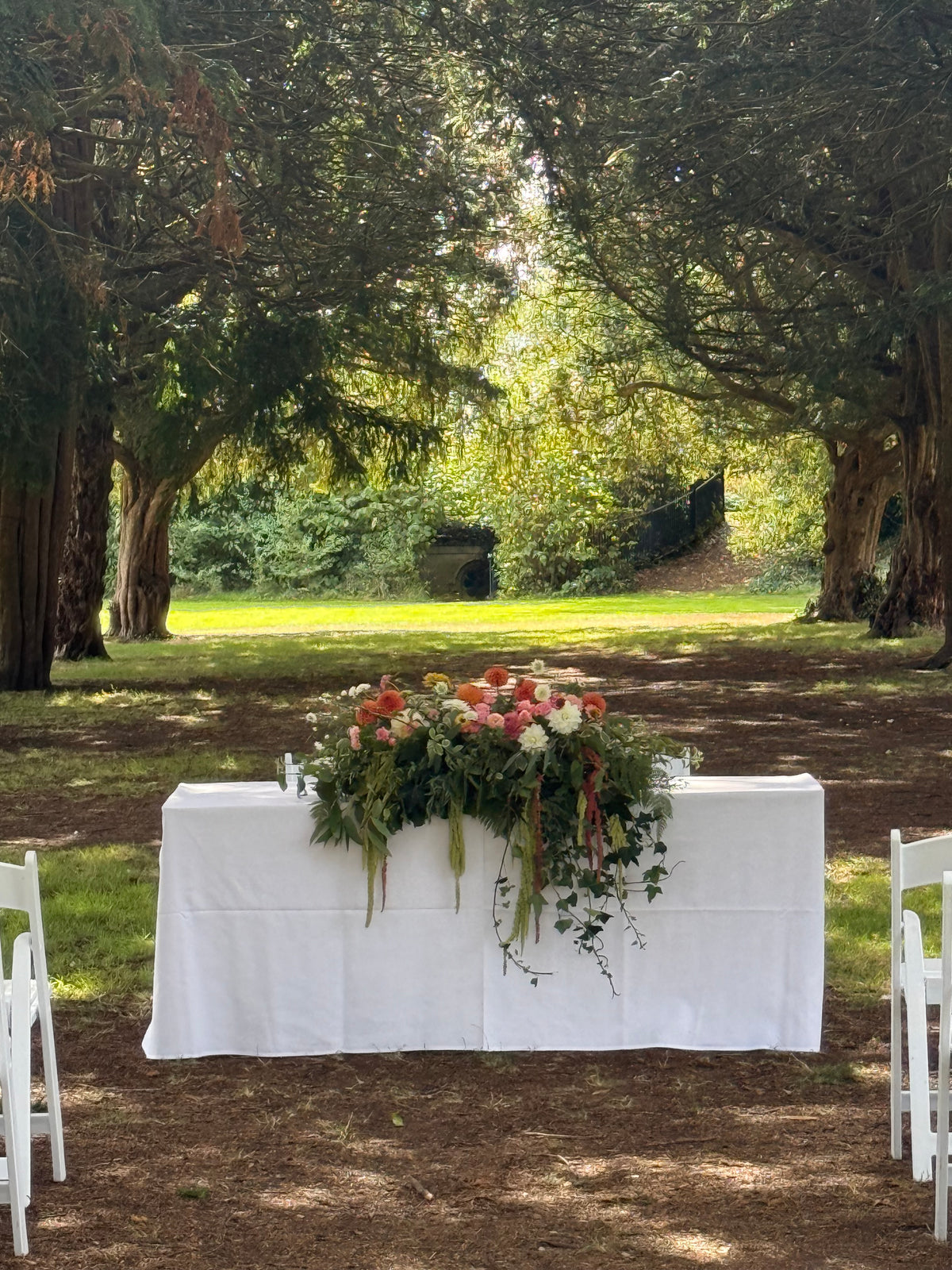 Wedding event flowers