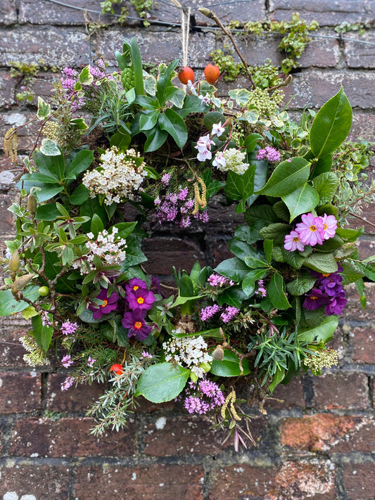 Living Spring Wreath